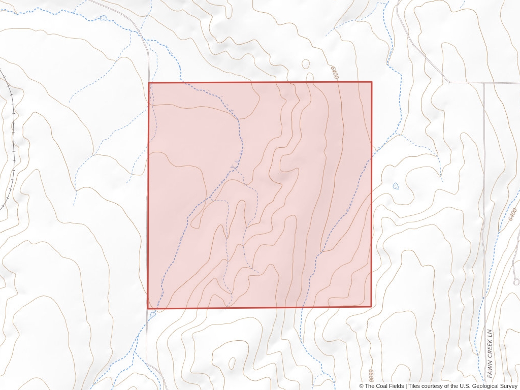 'Southwestern Wyoming Coal Prospecting Permit' | 160 acres in Moffat, Colo. | Established in 1966 | Utah Construction And Mining | 'COC    000813'