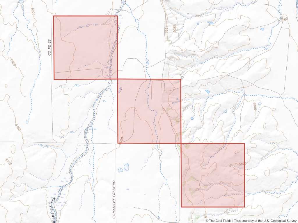 'Denver Basin Prefered Coal Lease' | 402 acres in Elbert, Colo. | Established in 1969 | Consolidation Coal | 'COC    020475'