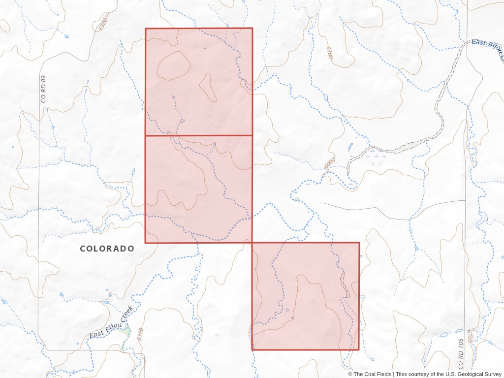 'Denver Basin Prefered Coal Lease' | 480 acres in Elbert, Colo. | Established in 1969 | Consolidation Coal | 'COC    020476'