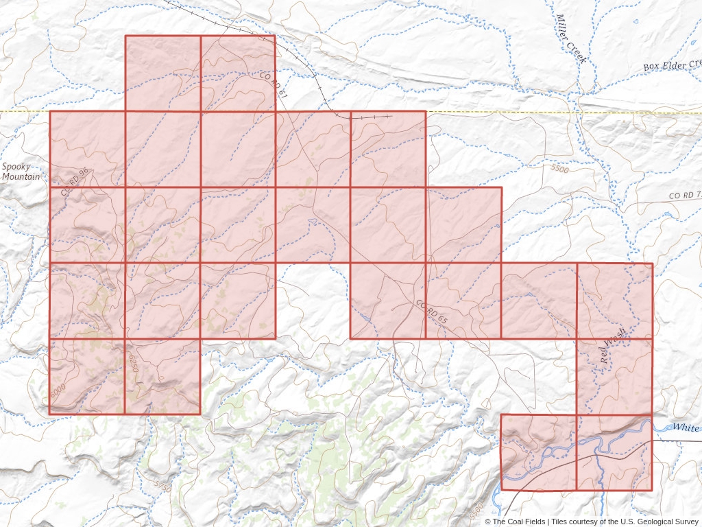'Uinta-Piceance Coal Exploration License' | 9,794 acres in Rio Blanco, Colo. | Established in 1979 | Western Fuels-Utah | 'COC    028176'