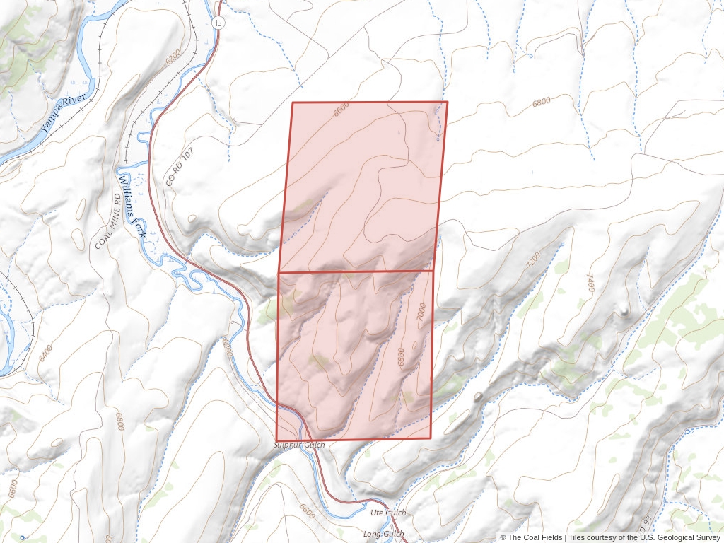 'Williams Fork Mine Regional Coal Lease' | 682 acres in Moffat, Colo. | Established in 1980 | Sage Creek Holdings LLC et al. | 'COC    030656'
