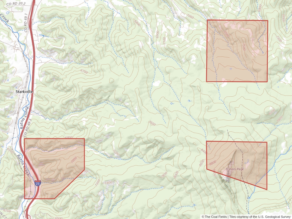 'Raton Basin Competitive Coal Lease' | 518 acres in Las Animas, Colo. | Established in 1982 | Sundance Coal Company | 'COC    036636'