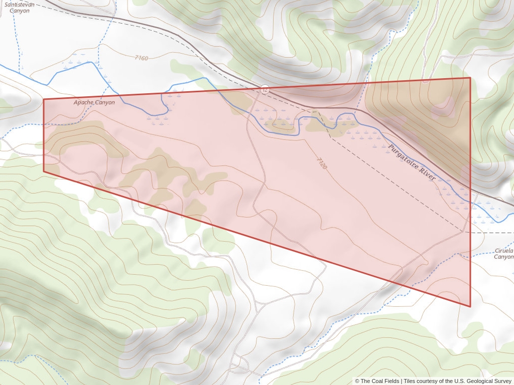 'Raton Basin Prefered Coal Lease' | 6 acres in Las Animas, Colo. | Established in 1949 | North Central Energy | 'COC    052714'
