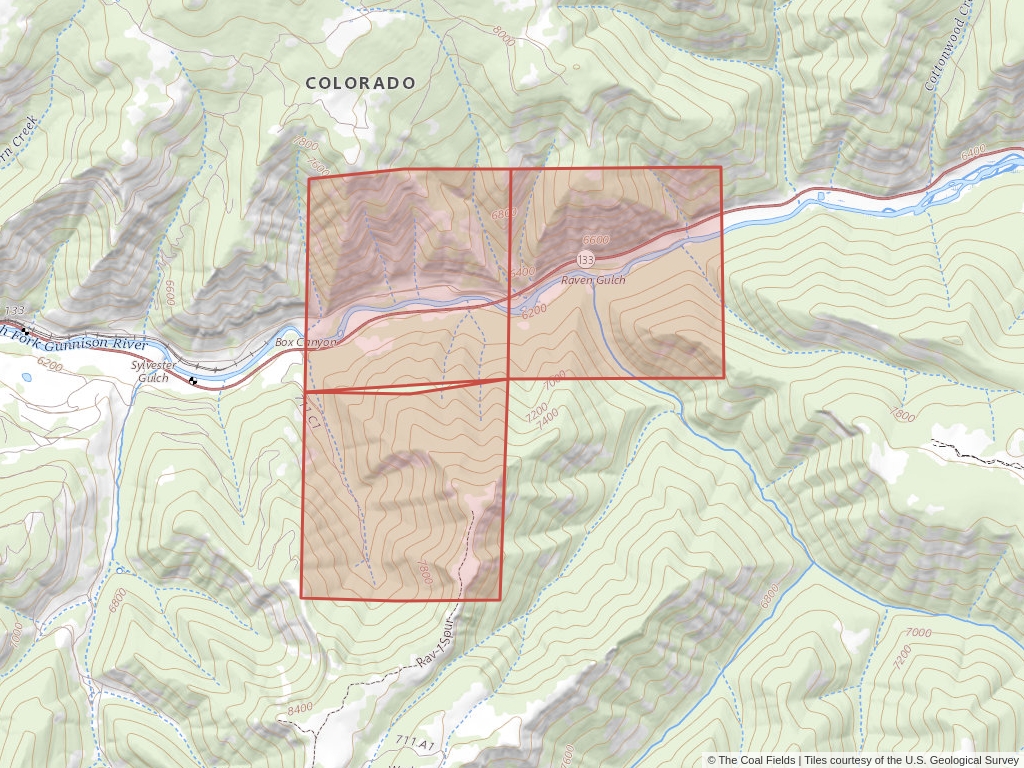 'Piceance Basin Coal Exploration License' | 471 acres in Gunnison, Colo. | Established in 1993 | Consolidated Incorporated | 'COC    054621'