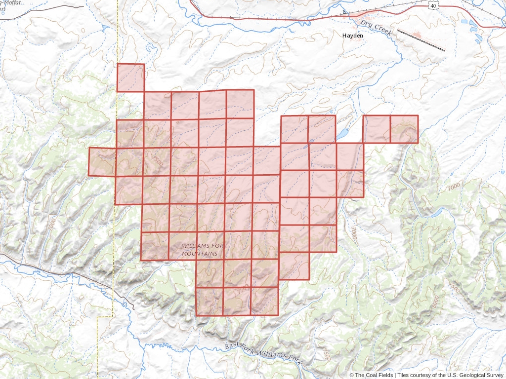 'Southwestern Wyoming Coal Exploration License' | 24,679 acres in Routt, Colo. | Established in 1996 | Cottonwood Land Company | 'COC    059432'