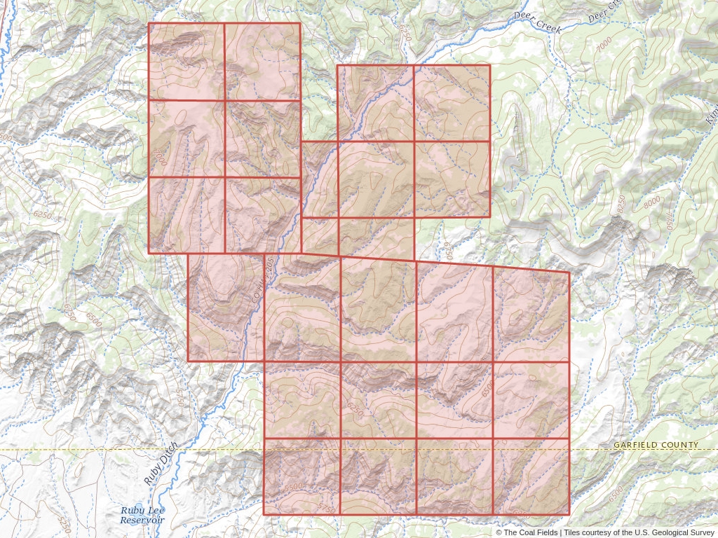 'Piceance Basin Coal Exploration License' | 13,646 acres in Garfield, Colo. | Established in 2006 | Cam-Colorado LLC | 'COC    069631'