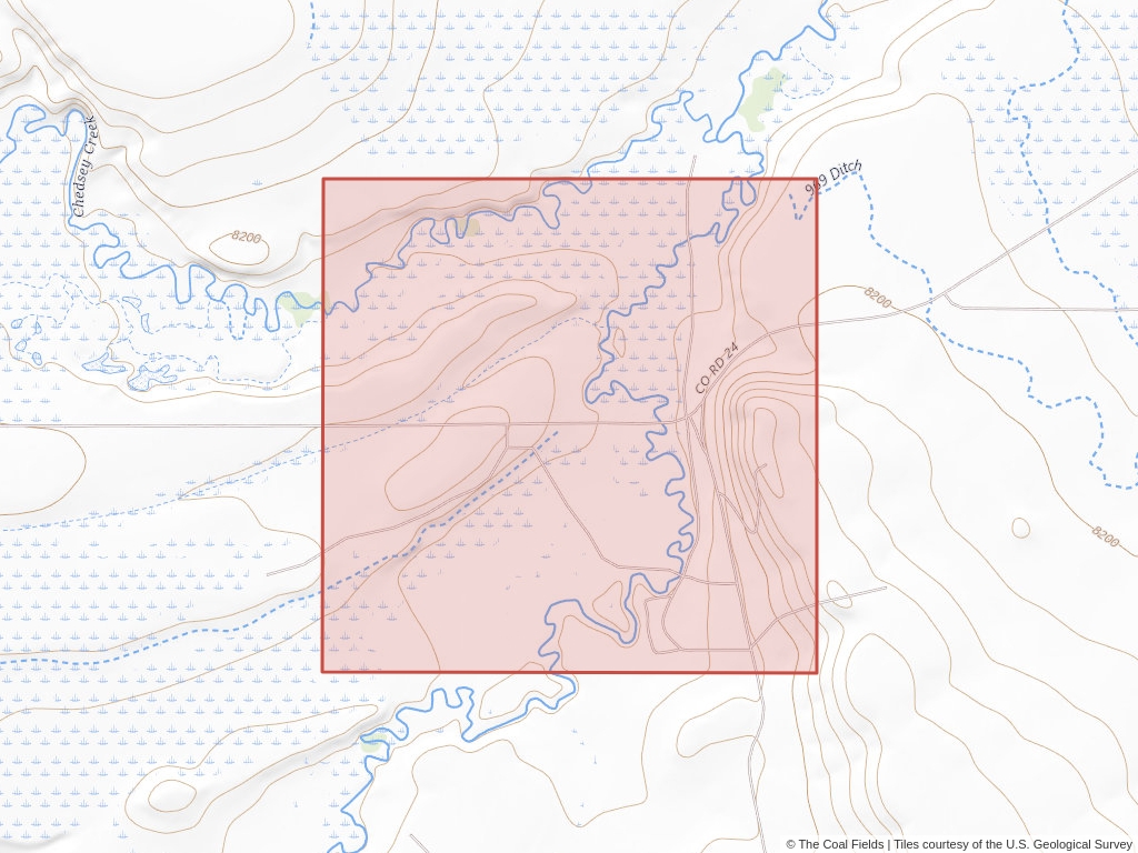 'Park Basin Regional Coal Lease' | 120 acres in Jackson, Colo. | Established in 1959 | Amca Coal Leasing | 'COC   0030472'