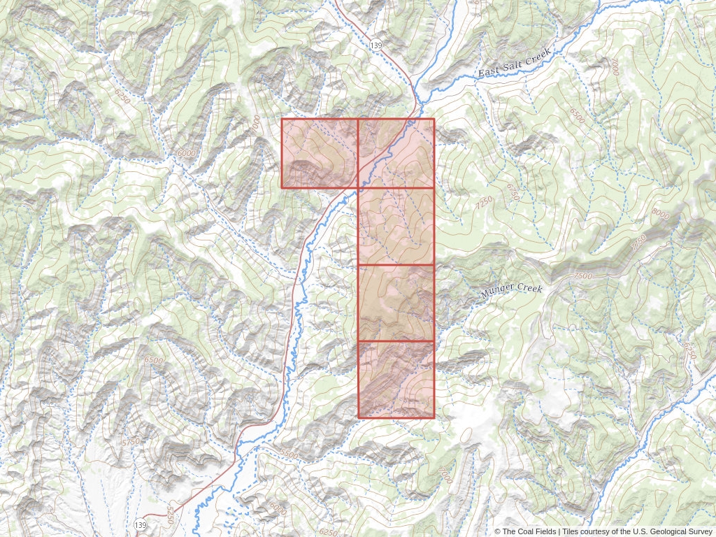 'Piceance Basin Coal Prospecting Permit' | 2,357 acres in Garfield, Colo. | Established in 1965 | Irvin Nielsen | 'COC   0125437'