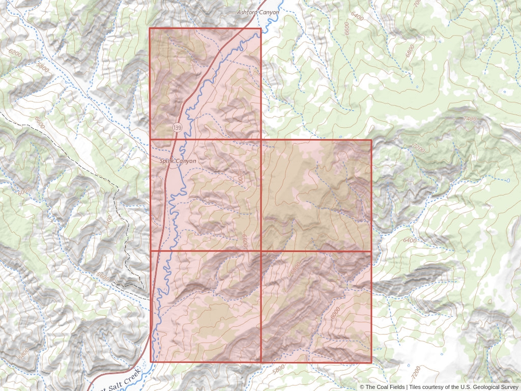 'Uinta-Piceance Coal Prospecting Permit' | 2,483 acres in Garfield, Colo. | Established in 1965 | Irvin Nielsen | 'COC   0125439'