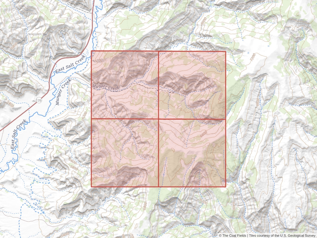 'Piceance Basin Prefered Coal Lease' | 2,560 acres in Garfield, Colo. | Established in 1967 | Cam-Colorado LLC | 'COC   012551501'
