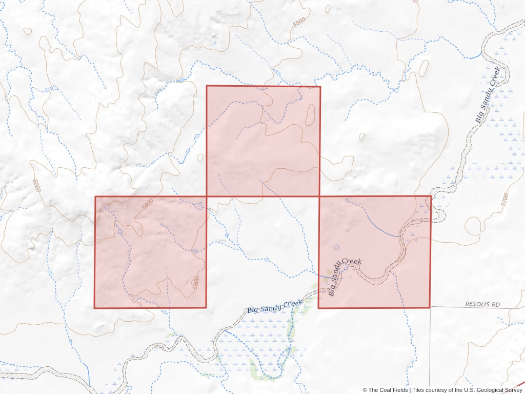 'Denver Basin Prefered Coal Lease' | 760 acres in Elbert, Colo. | Established in 1965 | Peabody Coal Company | 'COC   0126477'