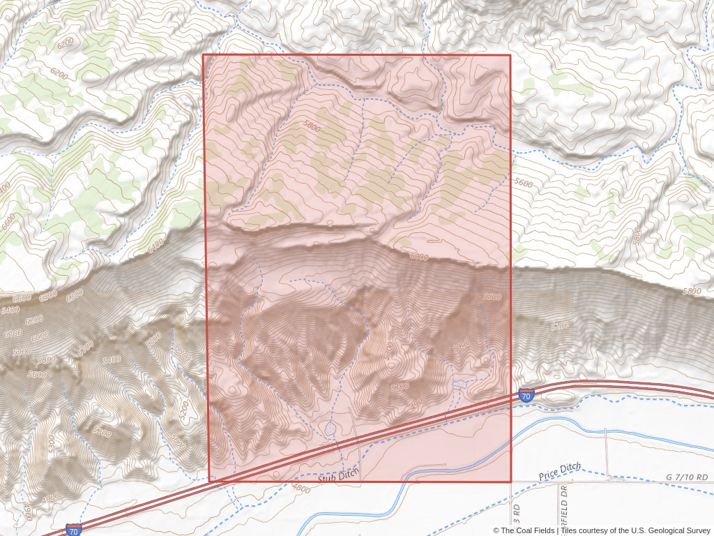 'Piceance Basin Coal Prospecting Permit' | 160 acres in Mesa, Colo. | Established in 1928 | Ballard Gearhart | 'COD   0040389'