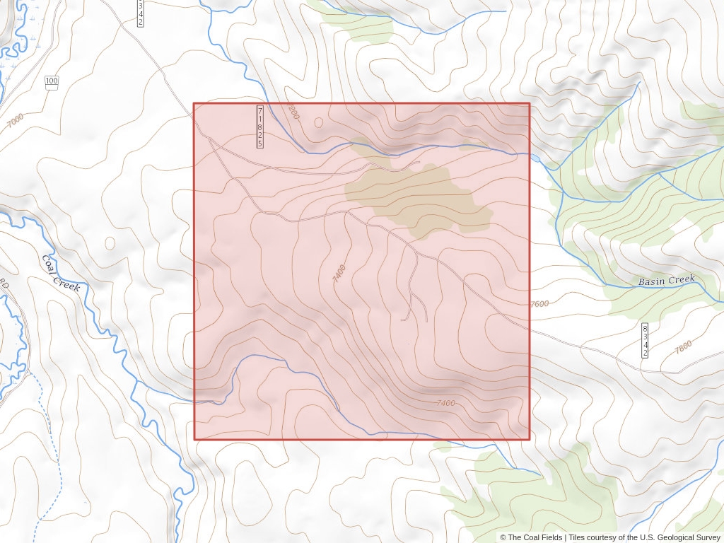 'Beaverhead National Forest Prefered Coal Lease' | 80 acres in Madison, Mont. | Established in 1941 | Thomas Bugni et al. | 'MTGF  0082523'