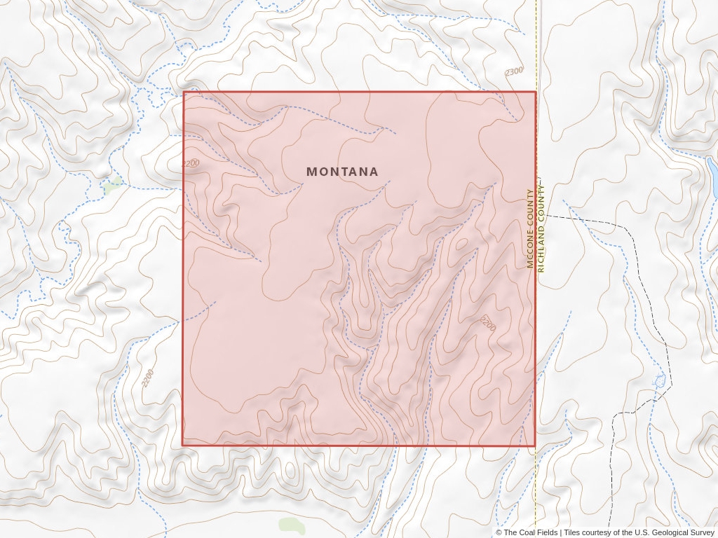 'Williston Basin Coal Mining License' | 40 acres in McCone, Mont. | Established in 1944 | Albert Neumiller | 'MTGF  0085791'