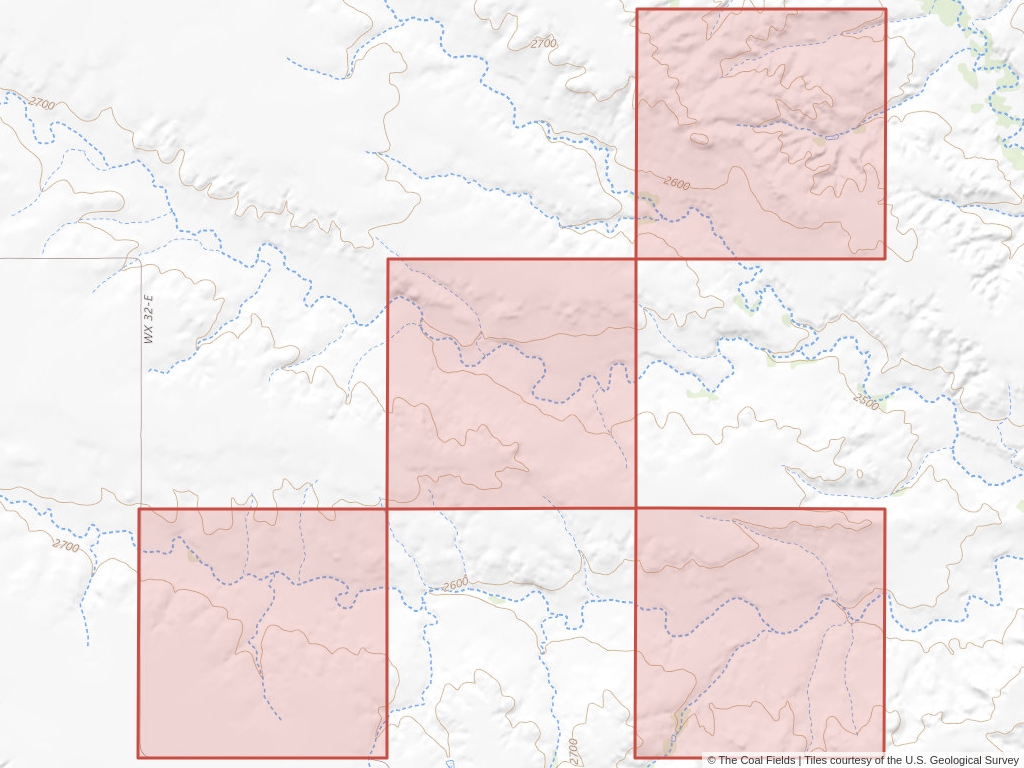 'Williston Basin Coal Lease' | 2,559 acres in Dawson, Mont. | Established in 1967 | USX Co. | 'MTM    003832'