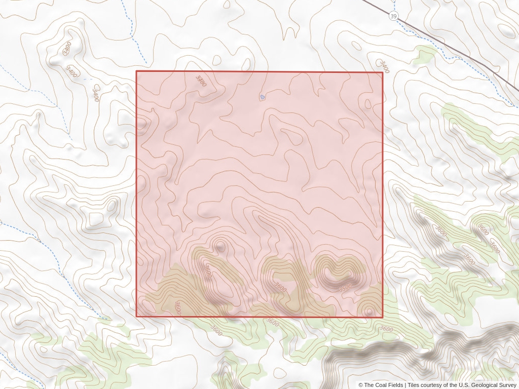 'Rosebud A-B Area Lmu Coal Bypass' | 480 acres in Rosebud, Mont. | Established in 1976 | Westmoreland Rosebud Mining LLC | 'MTM    035734'