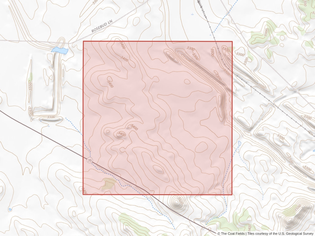 'Powder River Basin Coal Bypass' | 447 acres in Rosebud, Mont. | Established in 1976 | Westmoreland Rosebud Mining LLC | 'MTM    035735'