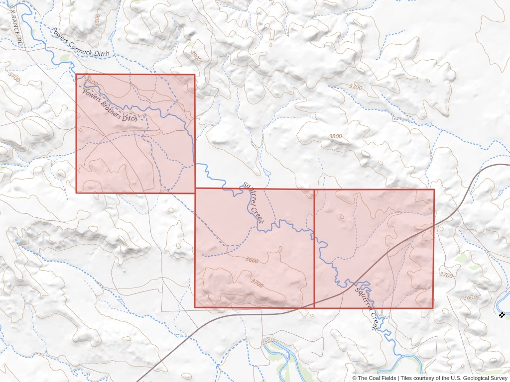 'Powder River Basin Coal Lease' | 674 acres in Big Horn, Mont. | Established in 1963 | Consolidation Coal et al. | 'MTM    046292'