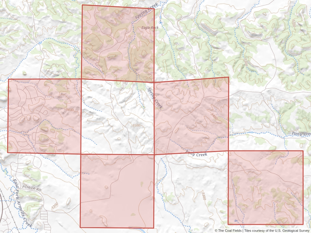 'Colstrip D Regional Coal Lease' | 1,650 acres in Rosebud, Mont. | Established in 1982 | Westmoreland Rosebud Mining LLC | 'MTM    054713'