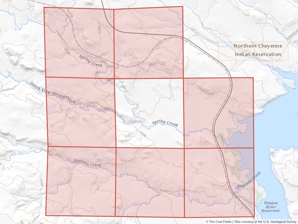 'North Decker Tract Regional Coal Lease' | 510 acres in Big Horn, Mont. | Established in 1982 | Decker Coal Co. | 'MTM    054715'