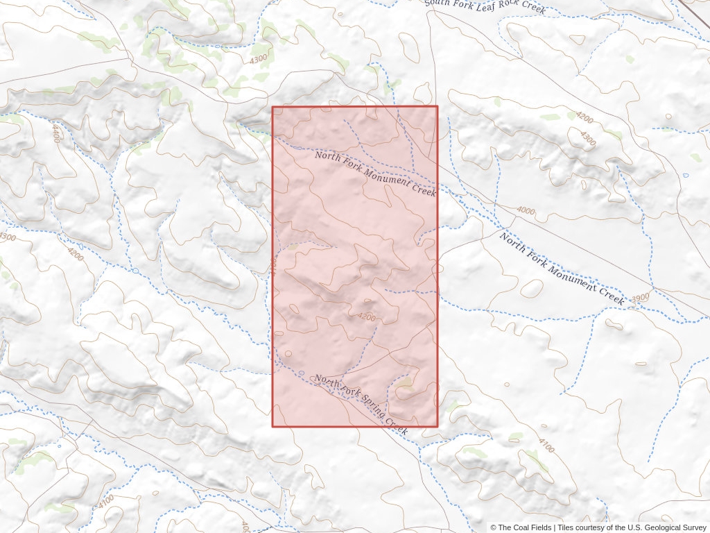 'Powder River Basin Coal Mining License' | 40 acres in Big Horn, Mont. | Established in 1983 | John A Young et al. | 'MTM    059864'