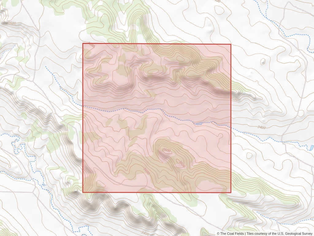 'Powder River Basin Coal Exploration License' | 80 acres in Rosebud, Mont. | Established in 1984 | Peabody Coal Company | 'MTM    062151'