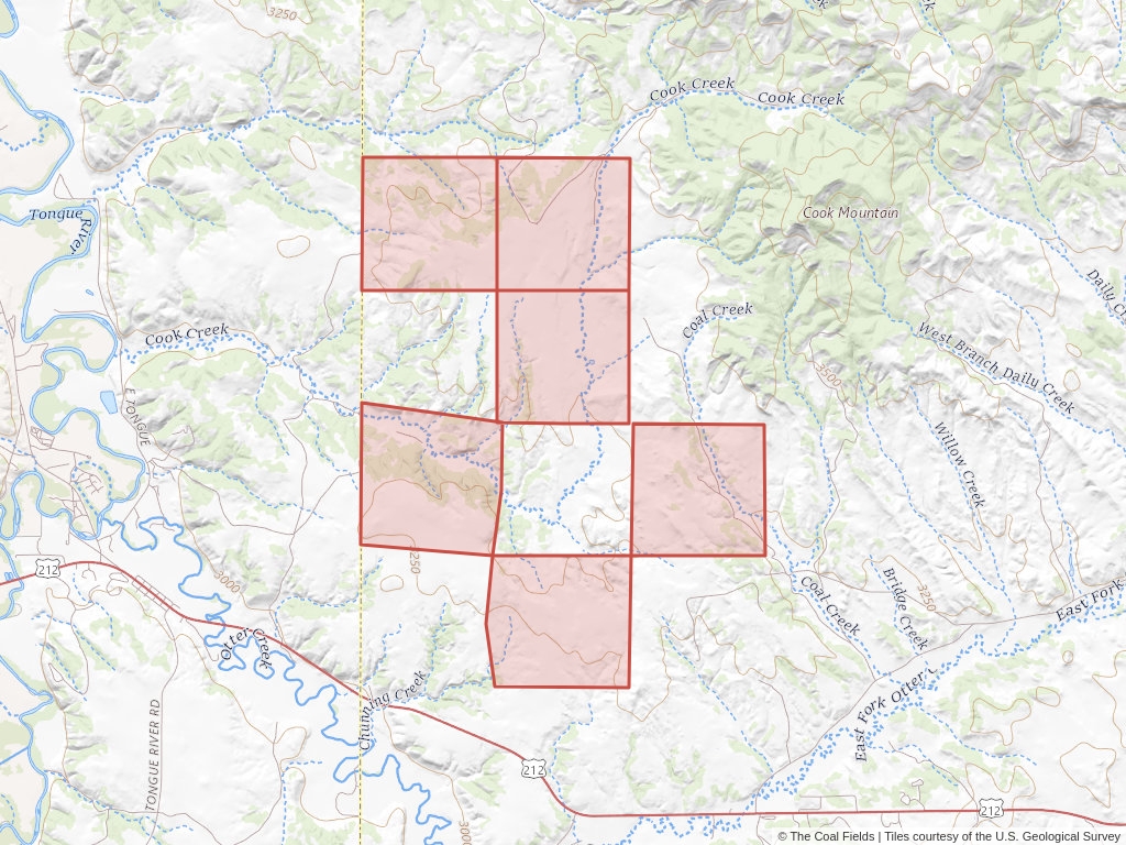 'Nance-Brown Aluvial Valley Floor Exchange Coal Lease' | 3,049 acres in Powder River, Mont. | Established in 1994 | Nance/Brown Et Al et al. | 'MTM    083798F2'