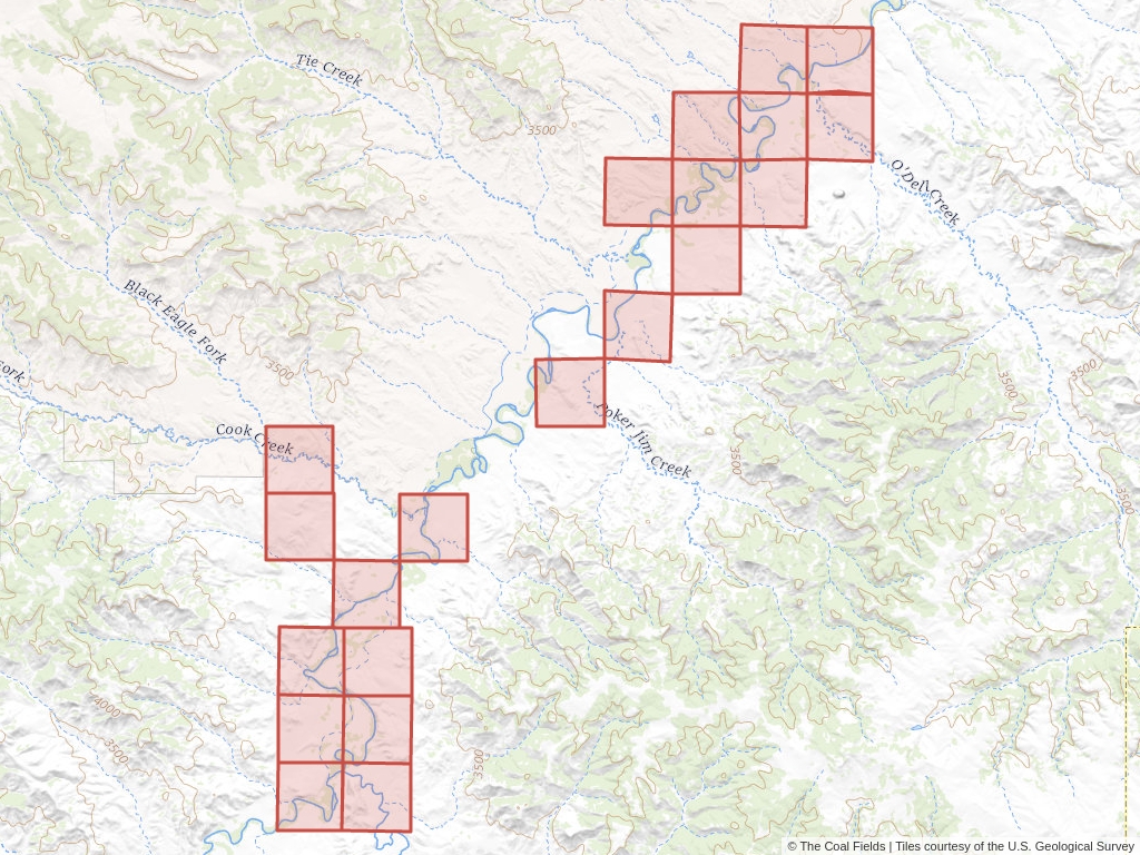 'Nance-Brown Aluvial Valley Floor Exchange Coal Lease' | 3,380 acres in Rosebud, Mont. | Established in 1994 | Nance/Brown Et Al et al. | 'MTM    083798PT'