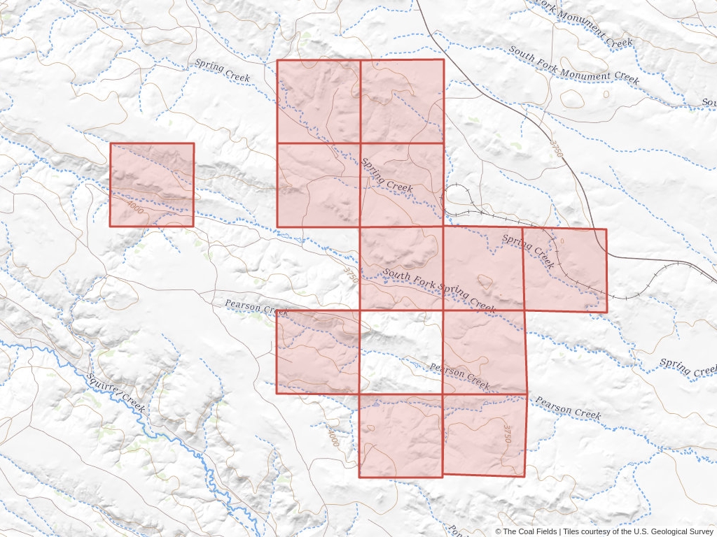 'Powder River Basin Coal Exploration License' | 1,508 acres in Big Horn, Mont. | Established in 1995 | Spring Creek Coal Company | 'MTM    083997'