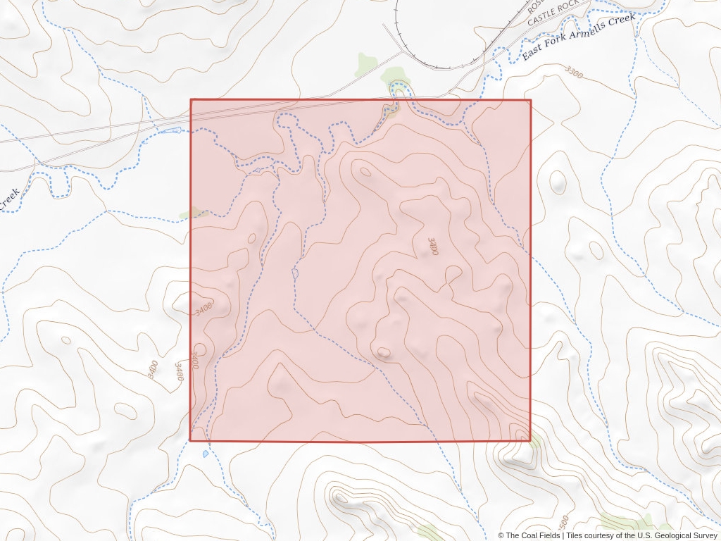 'Powder River Basin Coal Lease' | 160 acres in Rosebud, Mont. | Established in 1966 | Westmoreland Rosebud Mining LLC | 'MTM    088755'