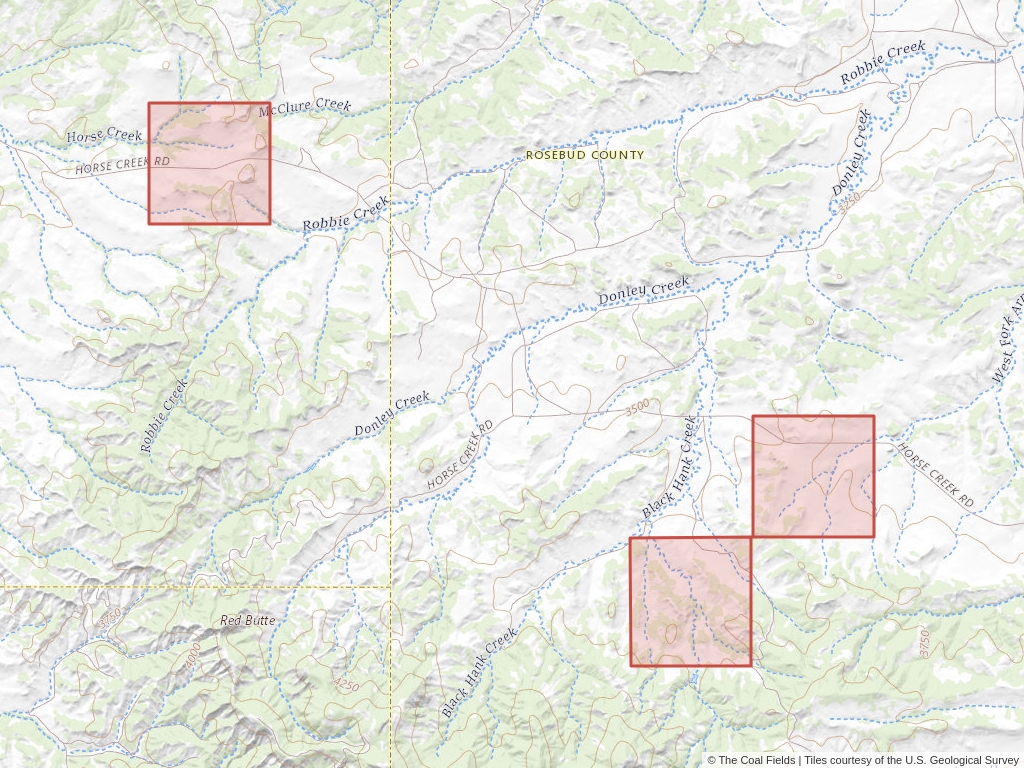 'Powder River Basin Coal Exploration License' | 548 acres in Rosebud, Mont. | Established in 2006 | Western Energy Company | 'MTM    095451'