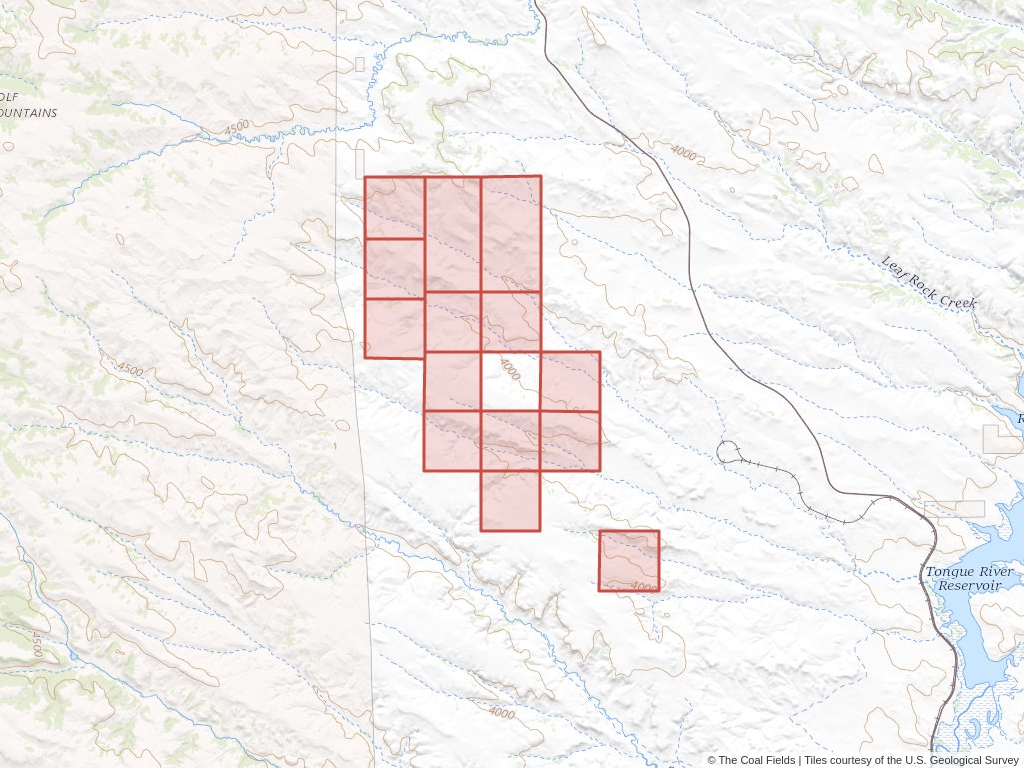 'Powder River Basin Coal Exploration License' | 4,589 acres in Big Horn, Mont. | Established in 2008 | Spring Creek Coal LLC | 'MTM    098207'