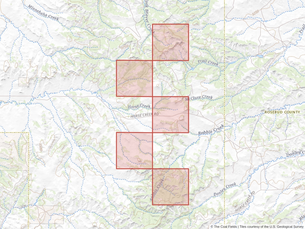 'Nance-Brown Mcclure Creek Coal Lease' | 2,922 acres in Treasure, Mont. | Established in 2009 | Nance/Brown Et Al et al. | 'MTM    099236F2'