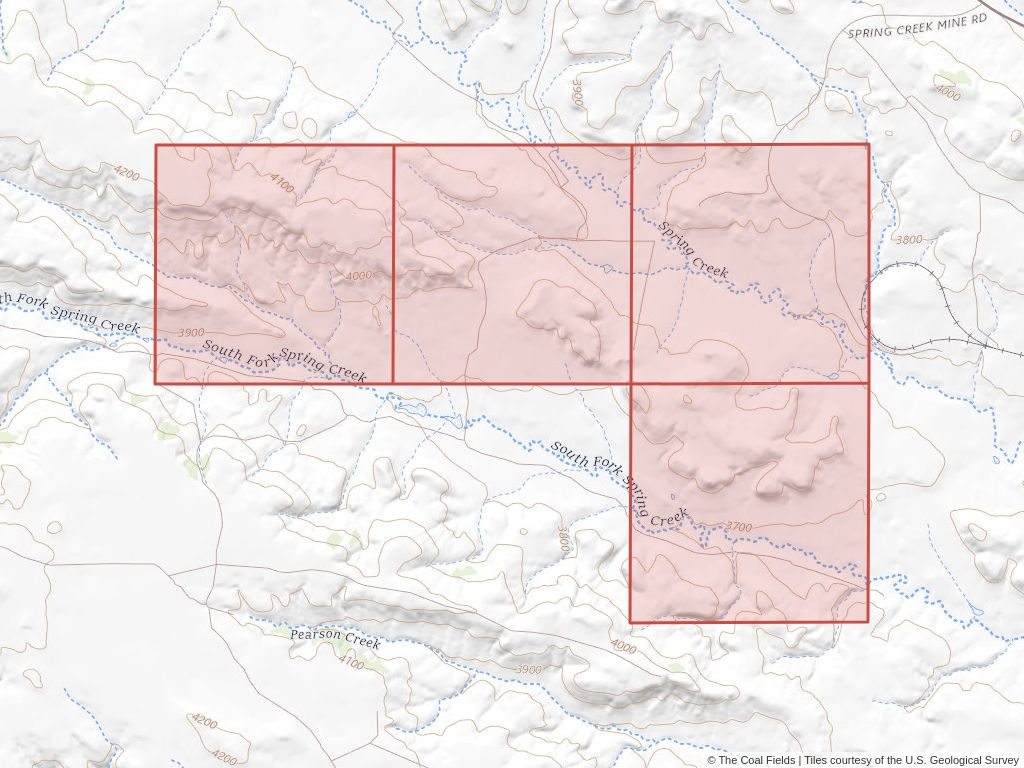 'Powder River Basin Coal Lease' | 1,379 acres in Big Horn, Mont. | Established in 1965 | Spring Creek Coal LLC | 'MTM    110692'