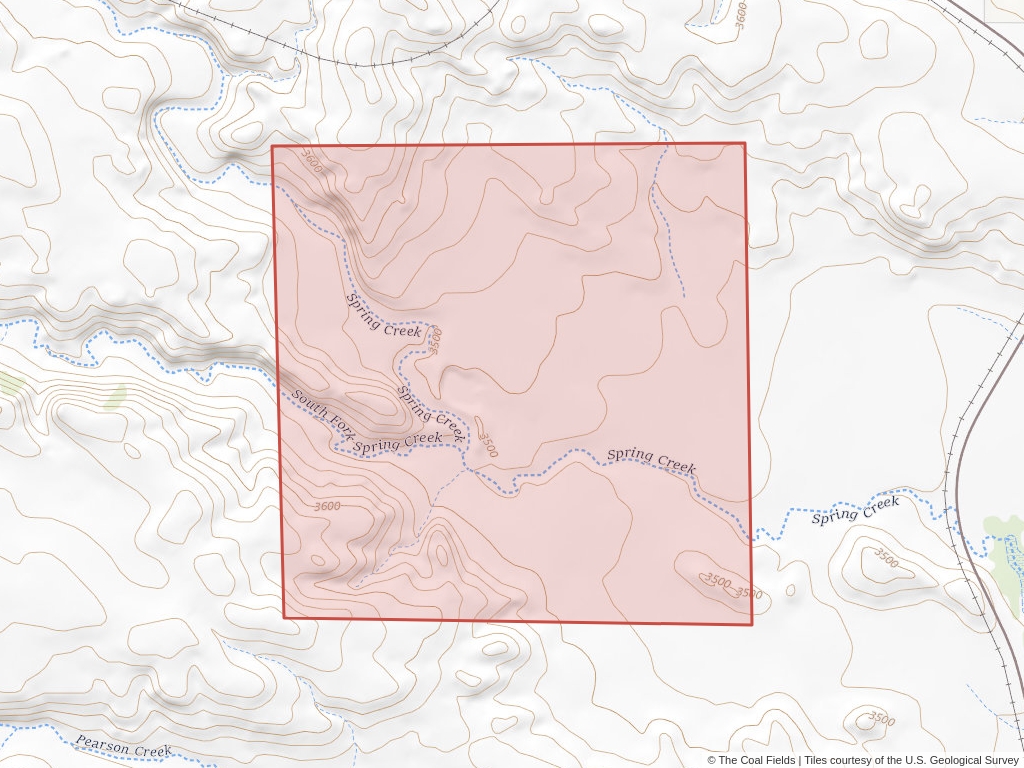 'Tongue River Mine Coal Lease' | 40 acres in Big Horn, Mont. | Established in 1952 | William C. Kukuchka et al. | 'MTM   0006770'