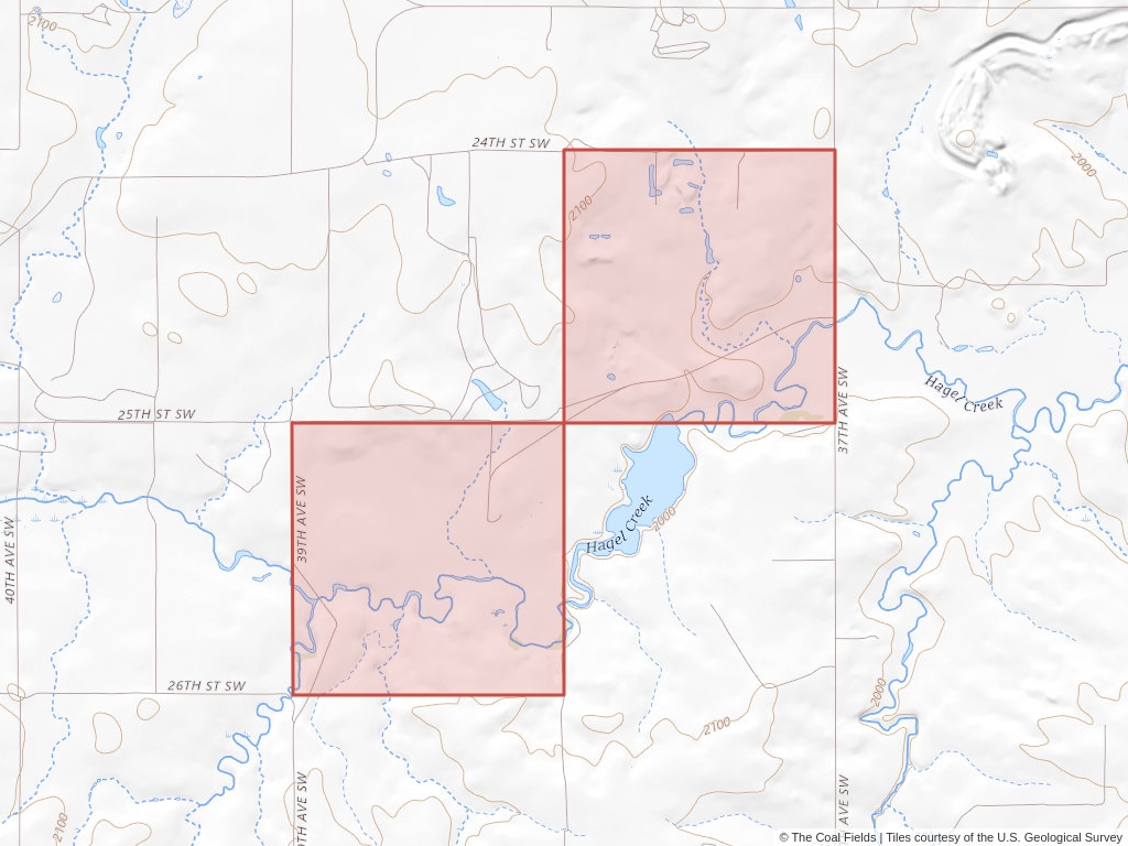 'Center Mine Coal Bypass' | 80 acres in Morton, N.D. | Established in 1984 | Bni Coal Ltd | 'NDM    062073'