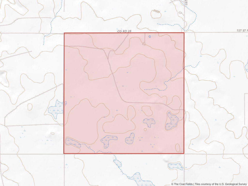 'Williston Basin Coal Exploration License' | 160 acres in Mercer, N.D. | Established in 1994 | Coteau Properties | 'NDM    083357'