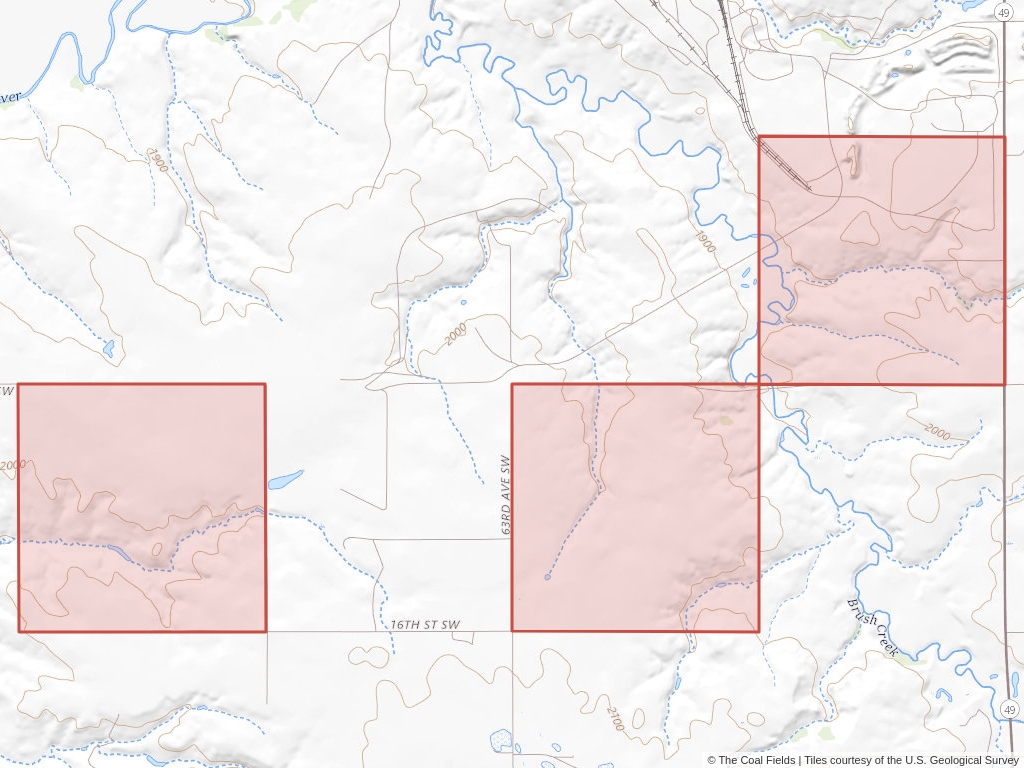 'Williston Basin Coal Exploration License' | 640 acres in Mercer, N.D. | Established in 2007 | Dakota Westmoreland | 'NDM    096918'