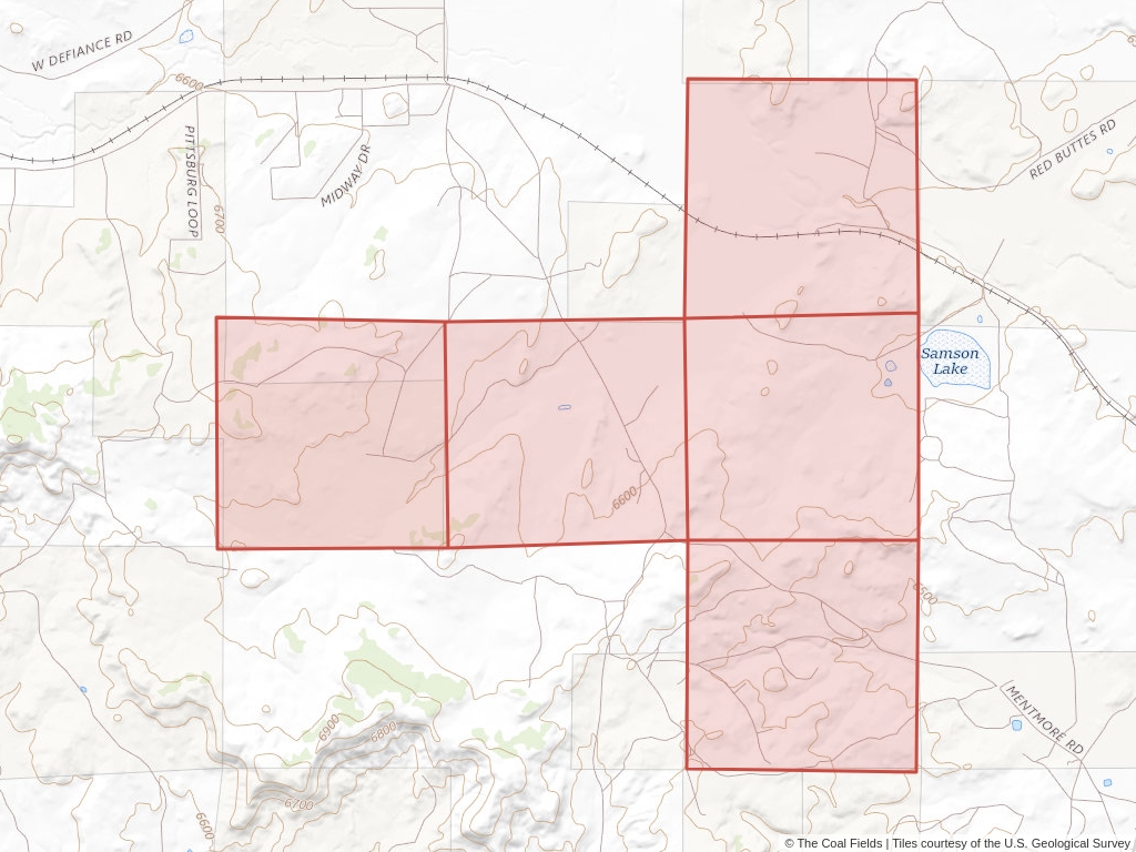 'San Juan Basin Coal Exploration License' | 3,280 acres in McKinley, N.M. | Established in 1983 | Consolidated Coal Co. | 'NMNM   056490'