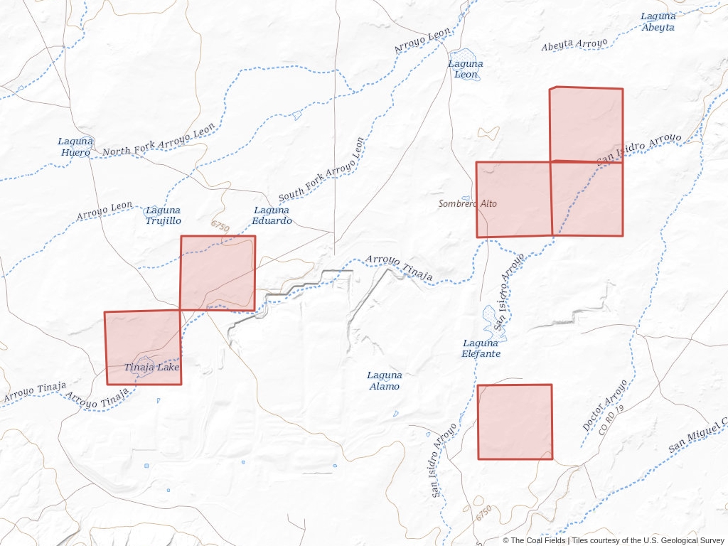 'San Juan Basin Coal Exploration License' | 2,616 acres in McKinley, N.M. | Established in 1994 | Lee Ranch Coal Company | 'NMNM   093036'