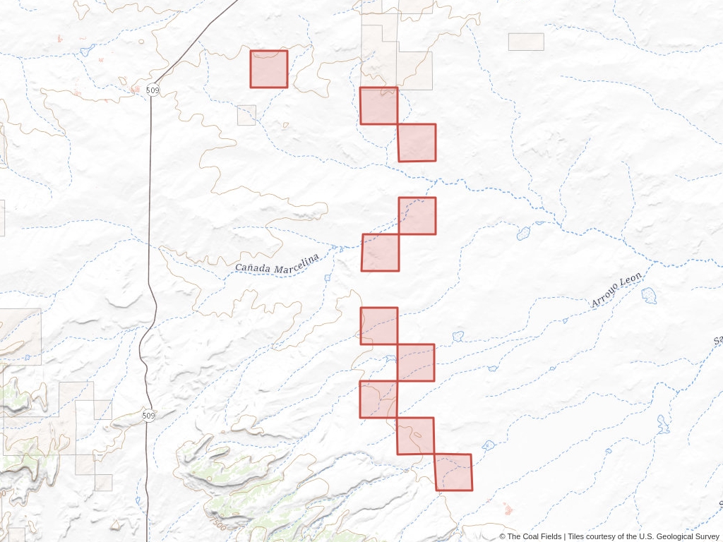 'San Juan Basin Coal Exploration License' | 2,678 acres in McKinley, N.M. | Established in 2011 | Peabody Natural Resources Co. | 'NMNM   126245'