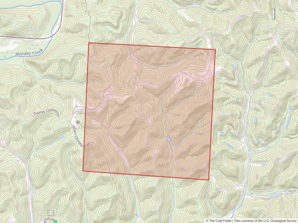 'Northern Appalachian Basin Coal Exploration License' | 20 acres in Hocking, Ohio | Established in 1981 | Boyle Coal Company | 'OHES   027267'