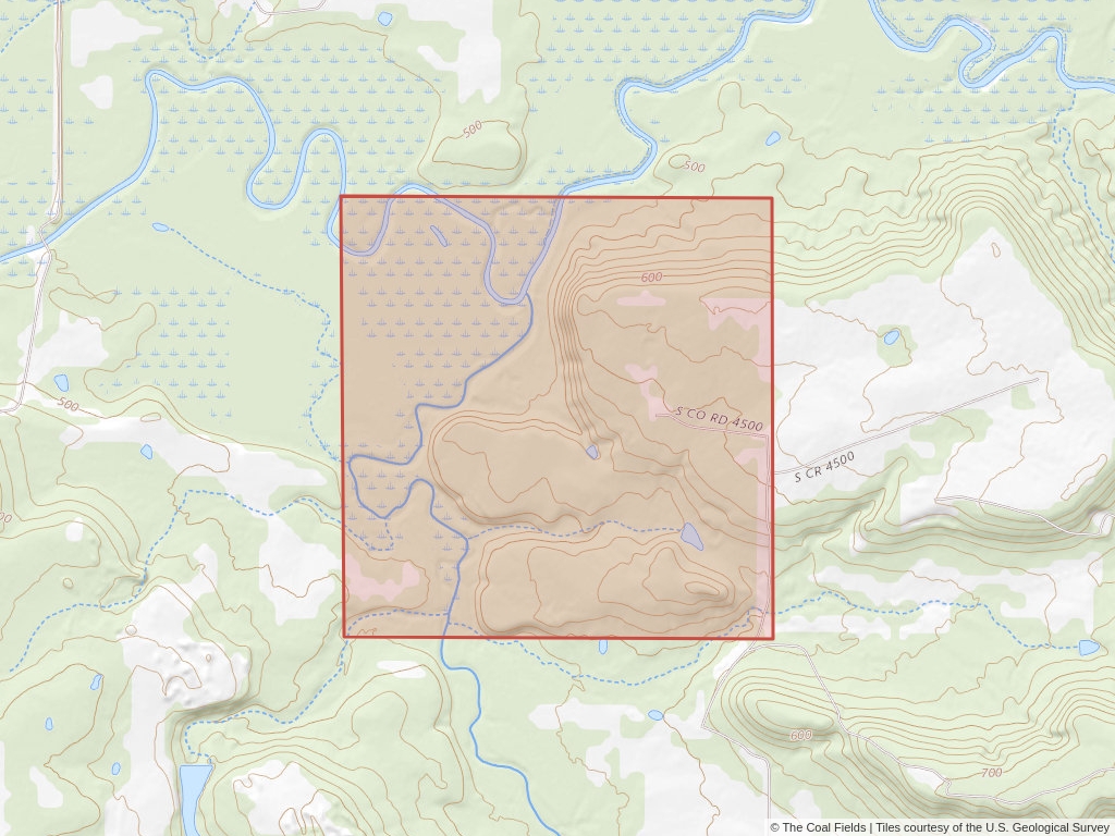 'Arkoma Basin Coal Lease' | 155 acres in Le Flore, Okla. | Established in 1960 | Kerr-Mcgee Corporation | 'OKNM   081781'