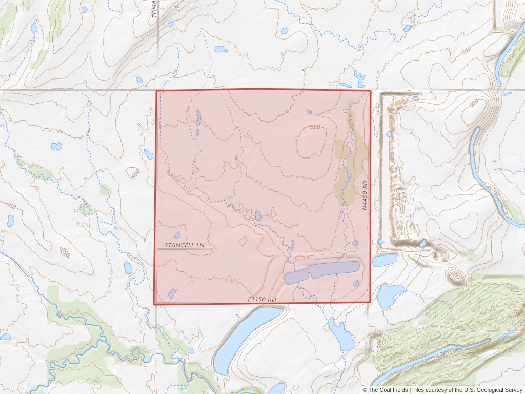 'Liberty West Coal Surface Qualification' | 40 acres in Haskell, Okla. | Established in 2004 | Linda S Alumbaugh Trust et al. | 'OKNM   112873'