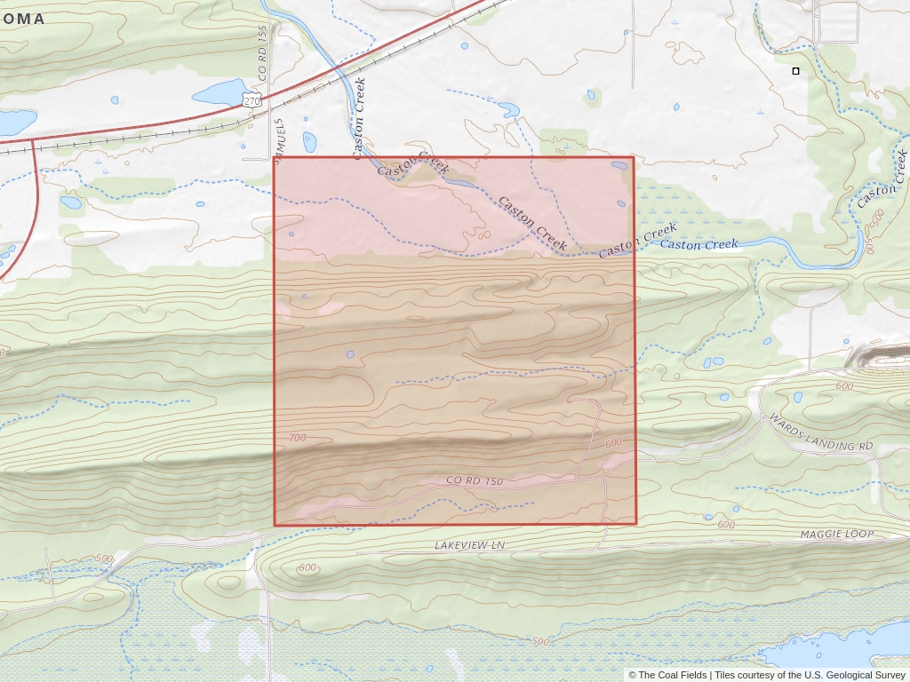 'Bull Hill Coal Surface Qualification' | 80 acres in Le Flore, Okla. | Established in 2004 | Nadine Carpenter Living Trust et al. | 'OKNM   113023'