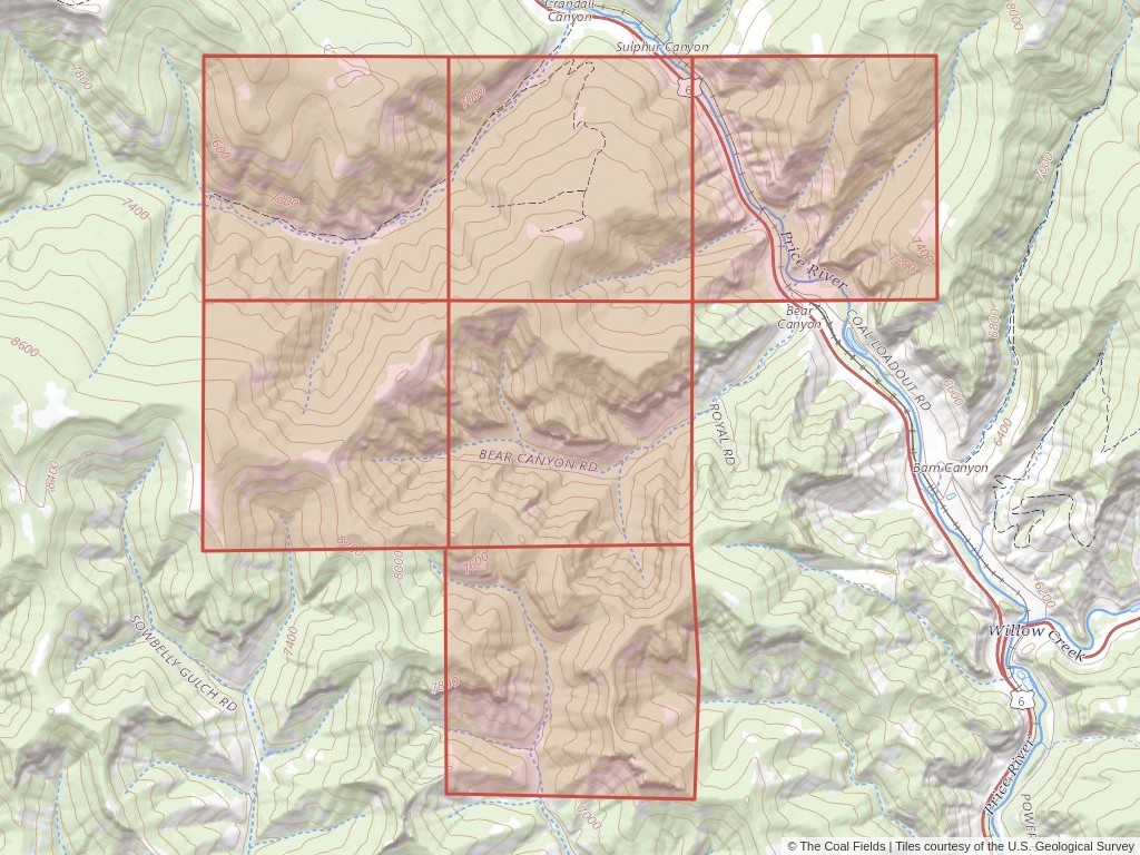 'Uinta Basin Coal Lease' | 1,284 acres in Utah, Utah | Established in 1921 | Plateau Mining Co. | 'UTSL  0029093'