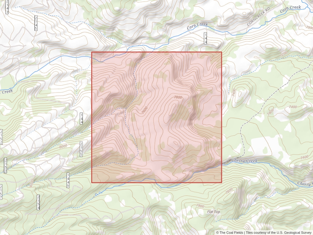 'Kaiparowits Basin Prefered Coal Lease' | 40 acres in Garfield, Utah | Established in 1932 | George Frandsen | 'UTSL  0050638'