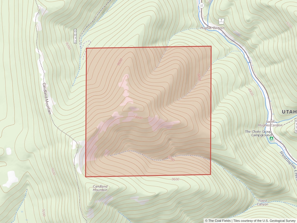 'Uinta Basin Prefered Coal Lease' | 160 acres in Emery, Utah | Established in 1932 | General Exploration Co. | 'UTSL  0050641'