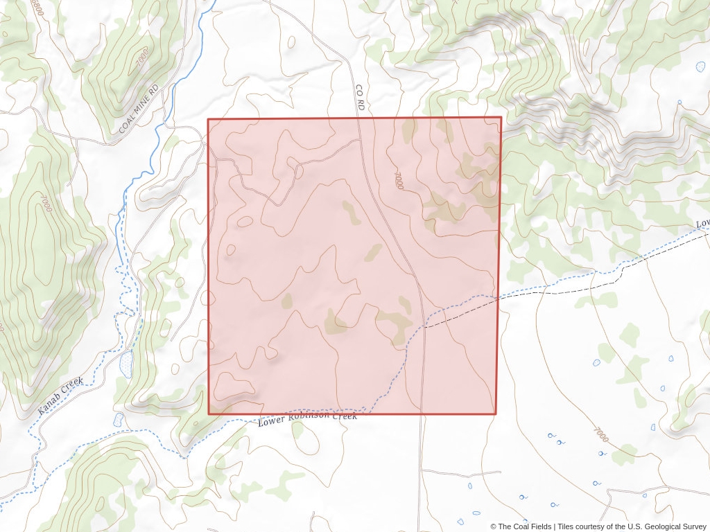 'Kaiparowits Basin Coal Lease' | 156 acres in Kane, Utah | Established in 1935 | Gayland Coal Inc. | 'UTSL  0058575'