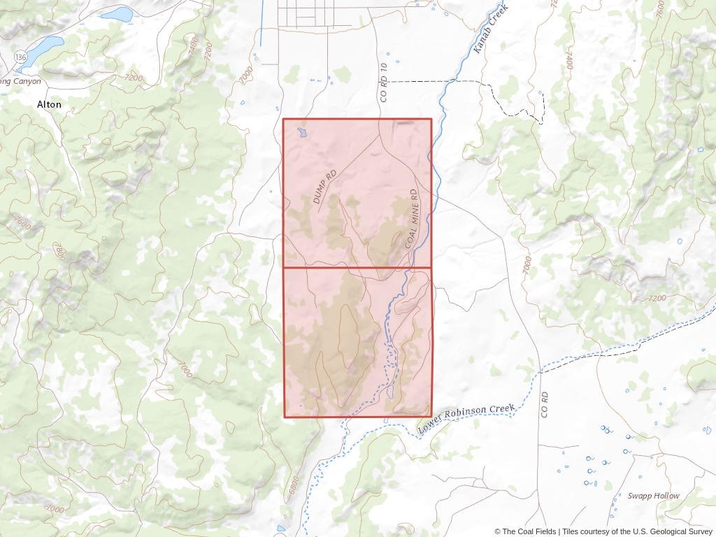 'Kaiparowits Basin Coal Lease' | 320 acres in Kane, Utah | Established in 1944 | Gayland Coal Inc. | 'UTSL  0064507'